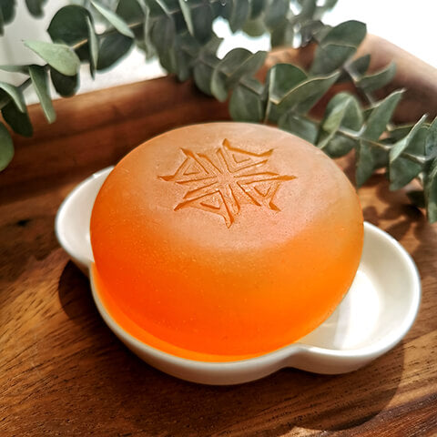 藏紅花香皂
